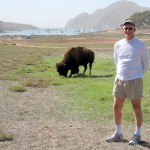 Scott with Catalina Island Buffalo