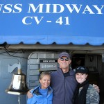 Skye, Cindy & Scott Visit USS Midway Museum