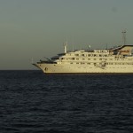 Cruise Ship in Wreck Bay...