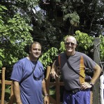 Scott and Mike at the Tree House