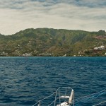 Entering Papeete, Tahiti