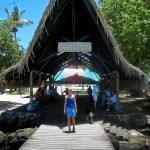 Arrival at Huahine