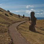 Moai Trail Rano Raraku