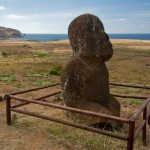 Moai with legs