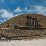 Anakena Beach Moai