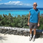 Scott with Tahiti Backdrop